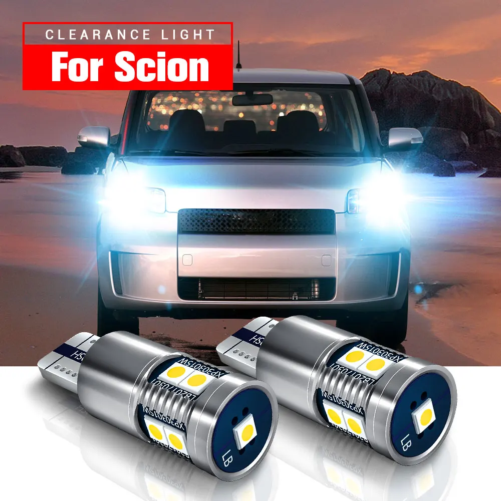 2pcs LED Clearance Light Parking Lamp Backup Blub W5W T10 2825 Canbus Error Free For Scion xA Xb Tc XD 2008-2014 FR-S 2013-2016
2pcs LED Clearance Light Parking Lamp Backup Blub W5W T10 2825 Canbus Error Free For Scion xA Xb Tc XD 2008-2014 FR-S 2013-2016
