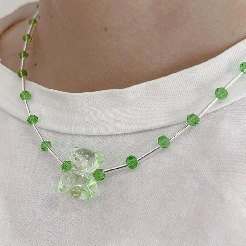 Bear Pendant Choker Dopamine Pendant Necklace Beads Choker Acrylic Material Dropship
Bear Pendant Choker Dopamine Pendant Necklace Beads Choker Acrylic Material Dropship