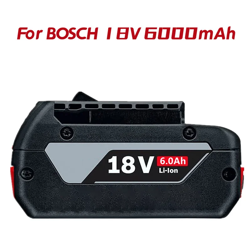 1-3PSC 18V Battery For Bosch GBA 18V 6.0Ah Lithium BAT609 BAT610G BAT618 BAT618G 17618-01+charger
1-3PSC 18V Battery For Bosch GBA 18V 6.0Ah Lithium BAT609 BAT610G BAT618 BAT618G 17618-01+charger