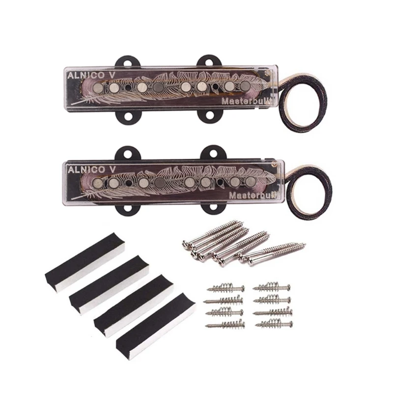 Guitar Pickups Middle Bridge Neck Jazzes Bass Guitar Pickup Kits for Bass Guitar 
Guitar Pickups Middle Bridge Neck Jazzes Bass Guitar Pickup Kits for Bass Guitar