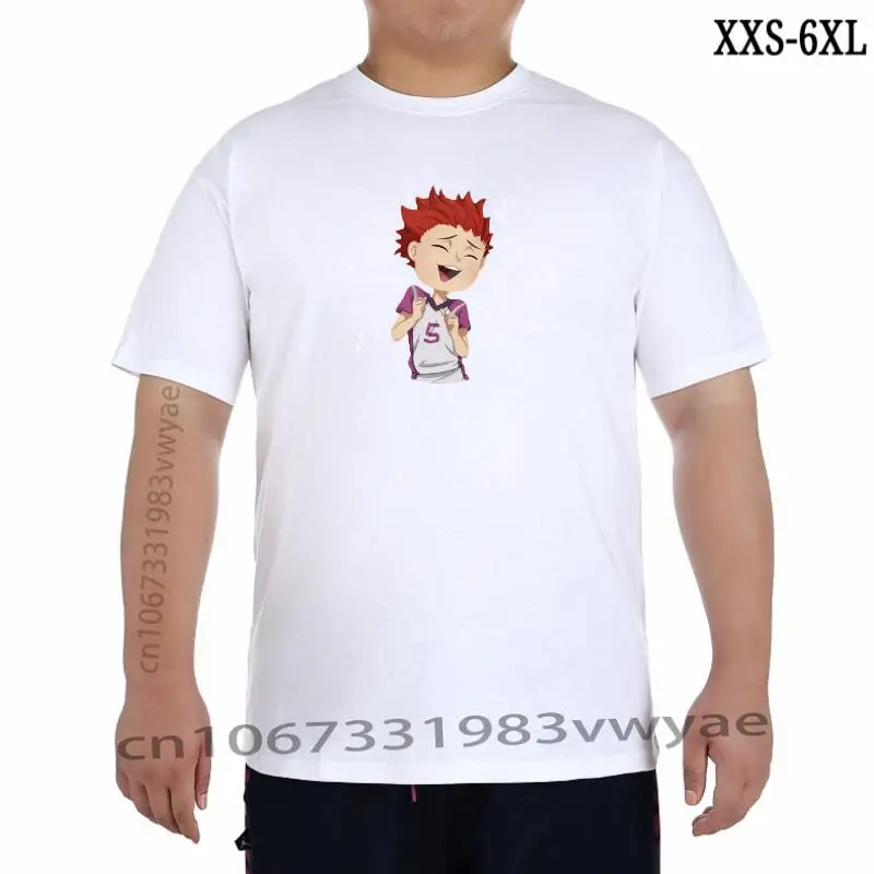 Fashion Haikyuu T Shirt Satori Tendou TShirts Short Sleeved Cotton Tshirt Summer Anime Manga Volleyball Tee Tops Clothing
Fashion Haikyuu T Shirt Satori Tendou TShirts Short Sleeved Cotton Tshirt Summer Anime Manga Volleyball Tee Tops Clothing