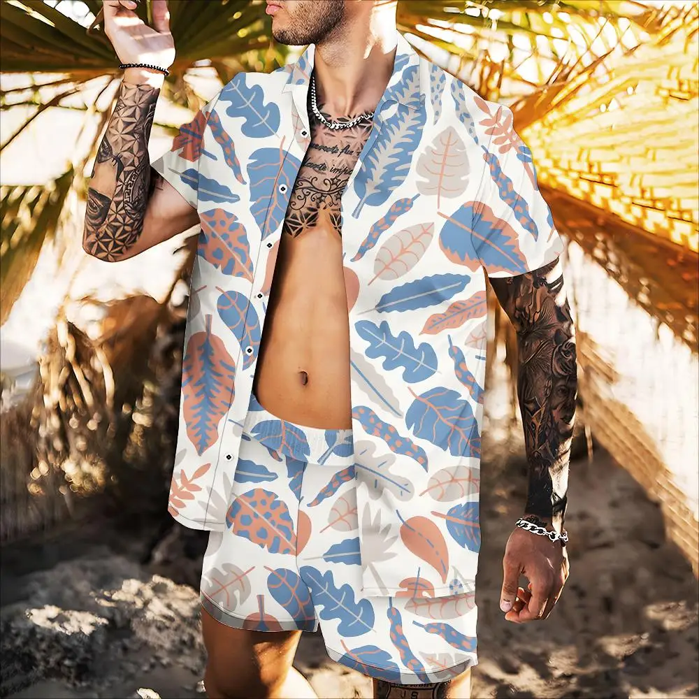 Men's Shirts Spring and Summer 2022 New Hot Sale 3d Printing Style Comfortable Trend Green Coconut Leaf Ttree Leisure Time
Men's Shirts Spring and Summer 2022 New Hot Sale 3d Printing Style Comfortable Trend Green Coconut Leaf Ttree Leisure Time