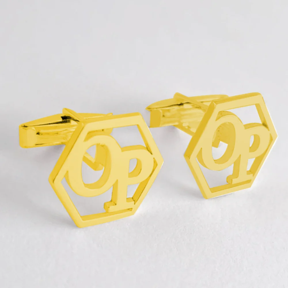 Stainless Steel Men Suit Sleeve Cufflink Personality Custom Name Hexagons Gold Cufflink Jewelry Gifts Gemelos Para Hombre Camisa
Stainless Steel Men Suit Sleeve Cufflink Personality Custom Name Hexagons Gold Cufflink Jewelry Gifts Gemelos Para Hombre Camisa