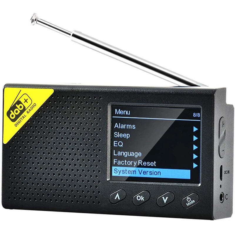Top Deals Digital DAB & FM Radio, Portable Digital Radio Rechargeable Wireless DAB+FM Receiver With Stereo Speaker Sound System
Top Deals Digital DAB & FM Radio, Portable Digital Radio Rechargeable Wireless DAB+FM Receiver With Stereo Speaker Sound System