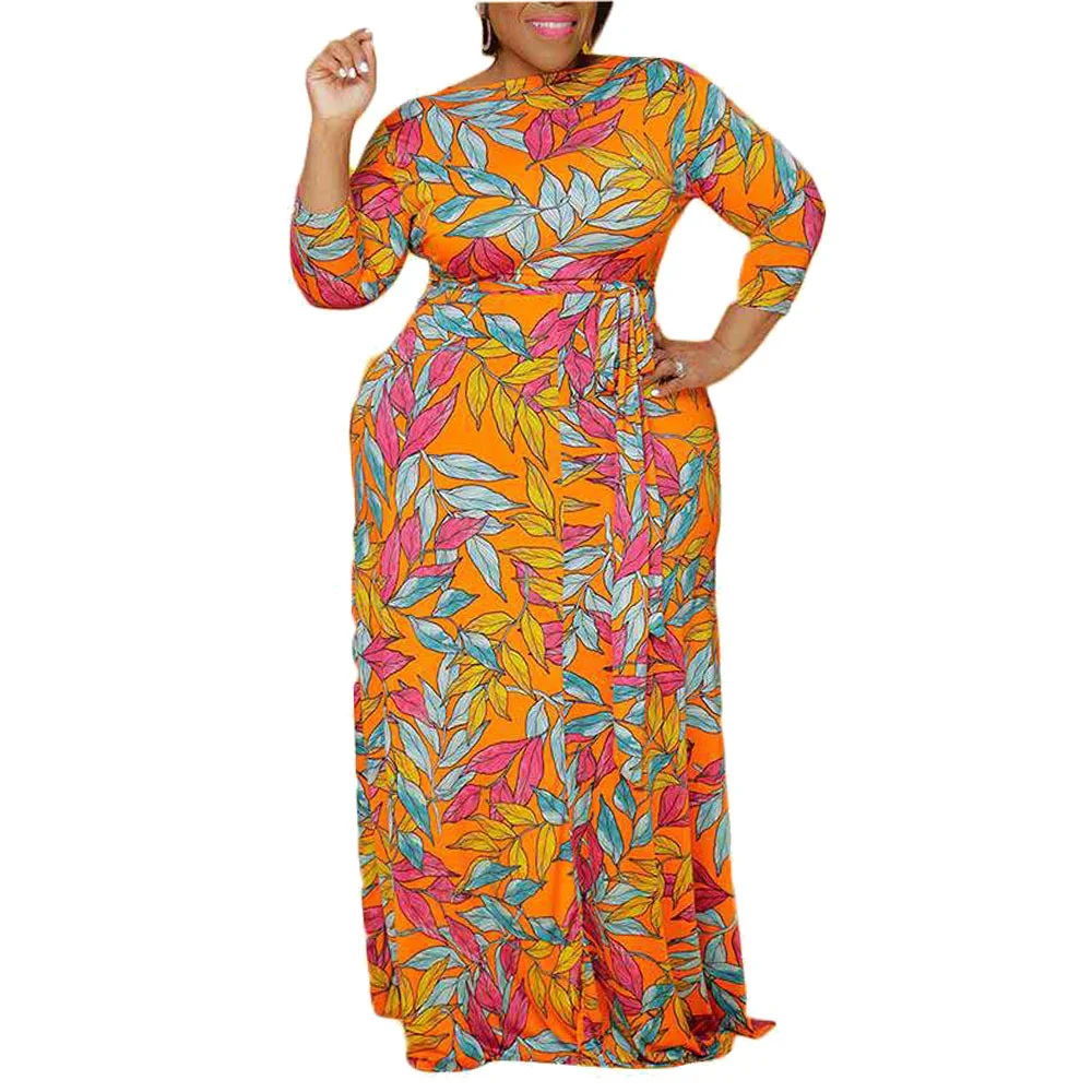 #9620 Printing Large Size Dresses Women Apring Long Sleeve Slim Tops High Waist O-neck Dresses Ladies Waist Tunic Long Dresses
#9620 Printing Large Size Dresses Women Apring Long Sleeve Slim Tops High Waist O-neck Dresses Ladies Waist Tunic Long Dresses