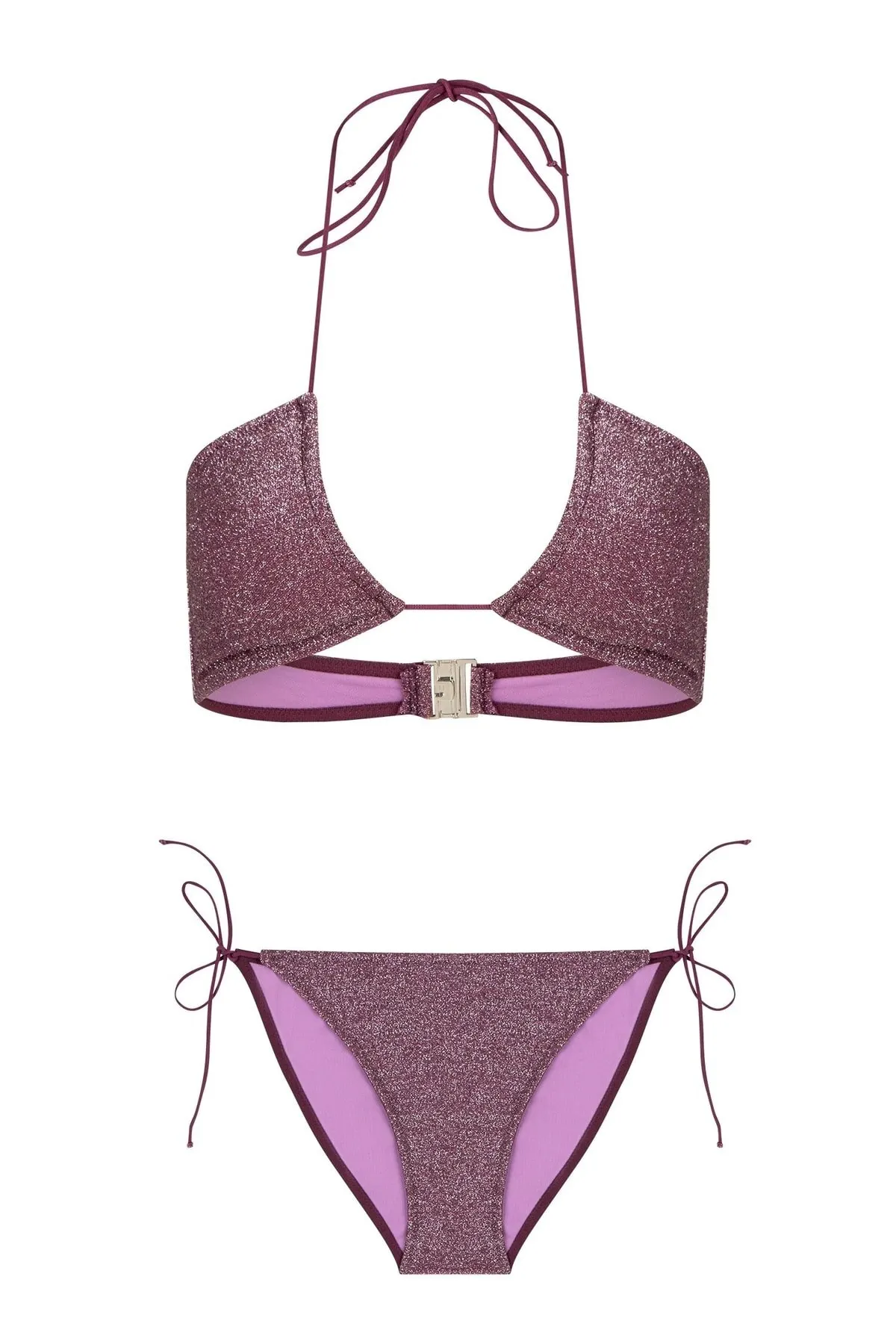 Women's Bikini Halter Neck Plum Lurex Bikini Set Swimwear Lady Swimsuit Sexy Bikini 2022 New Push Up Bikini Set Suit
Women's Bikini Halter Neck Plum Lurex Bikini Set Swimwear Lady Swimsuit Sexy Bikini 2022 New Push Up Bikini Set Suit