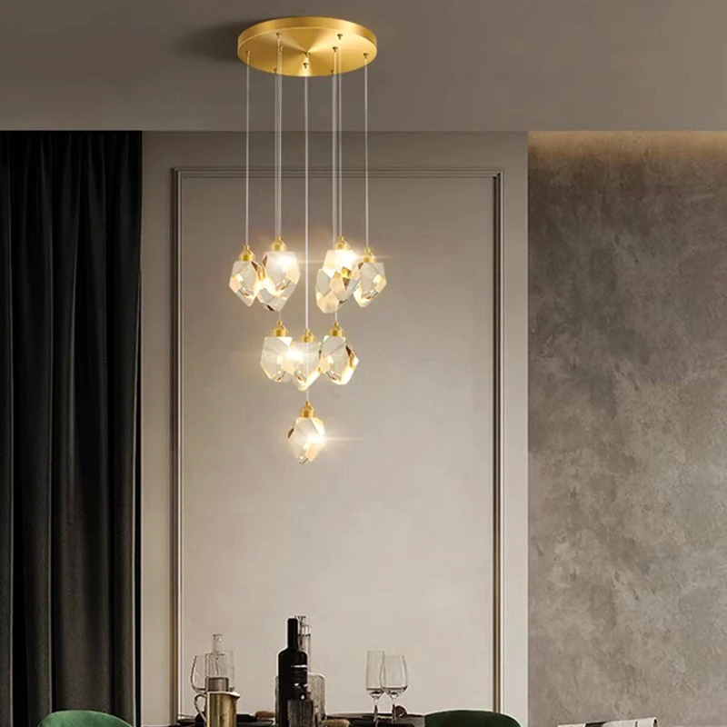 Art Led Chandelier Pendant Lamp Light Room Decor Nordic home dining indoor lighting crystal hanging living decoration lights
Art Led Chandelier Pendant Lamp Light Room Decor Nordic home dining indoor lighting crystal hanging living decoration lights