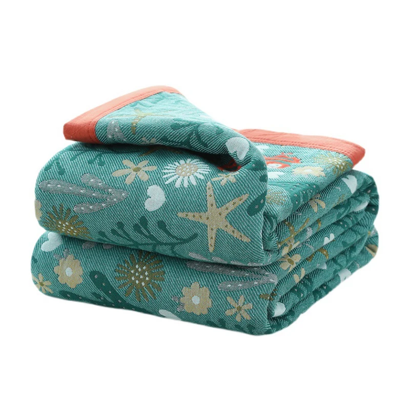 Nordic sofa throw blanket 100% cotton gauze towel blanket Summer air conditioning blankets for Home beds bedspread soft sheets
Nordic sofa throw blanket 100% cotton gauze towel blanket Summer air conditioning blankets for Home beds bedspread soft sheets