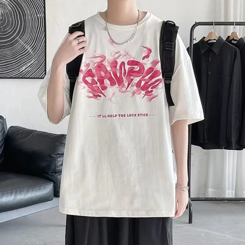 Harajuku Art Korean Style Oversize Mens T-shirt Summer Cool Unisex Hip Hop Funny Printed Tshirt Casual T Shirt Streetwear Tops
Harajuku Art Korean Style Oversize Mens T-shirt Summer Cool Unisex Hip Hop Funny Printed Tshirt Casual T Shirt Streetwear Tops