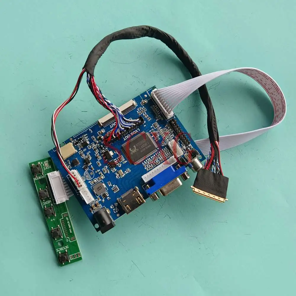 LCD Display Controller Board Work For N173FGE-L23 AV+VGA+HDMI-Compatible Notebook Panel LVDS 40 Pin DIY Kit 1600*900 17.3"
LCD Display Controller Board Work For N173FGE-L23 AV+VGA+HDMI-Compatible Notebook Panel LVDS 40 Pin DIY Kit 1600*900 17.3"