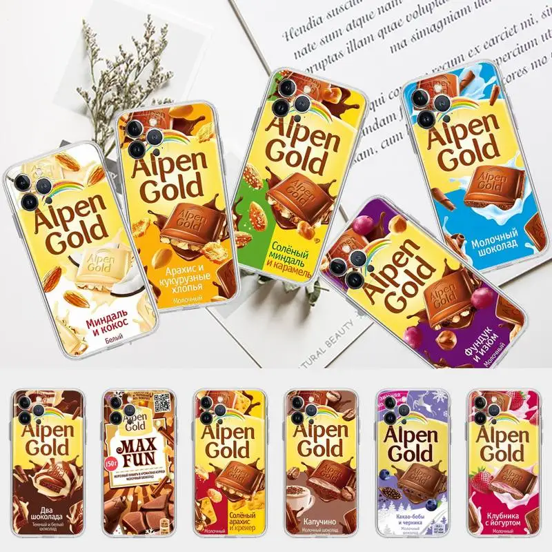 Alpen Gold Chocolate Phone Case Silicone Soft for iphone 14 13 12 11 Pro Mini XS MAX 8 7 6 Plus X XS XR Cover
Alpen Gold Chocolate Phone Case Silicone Soft for iphone 14 13 12 11 Pro Mini XS MAX 8 7 6 Plus X XS XR Cover