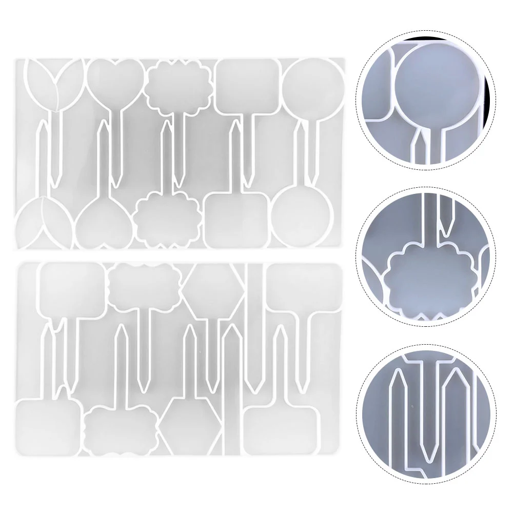 2pcs Plant Label Silicone Molds Plant Sign Making Mold DIY Labels Handicraft Molds
2pcs Plant Label Silicone Molds Plant Sign Making Mold DIY Labels Handicraft Molds