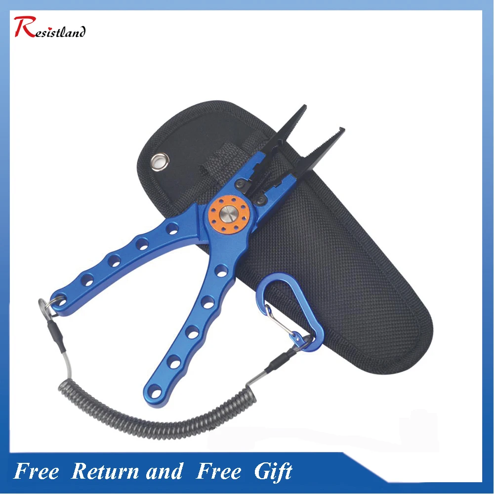 Aluminum Fishing Pliers Braid Cutters Split Ring Pliers Hook Remover Fish Holder with Sheath and Lanyard
Aluminum Fishing Pliers Braid Cutters Split Ring Pliers Hook Remover Fish Holder with Sheath and Lanyard