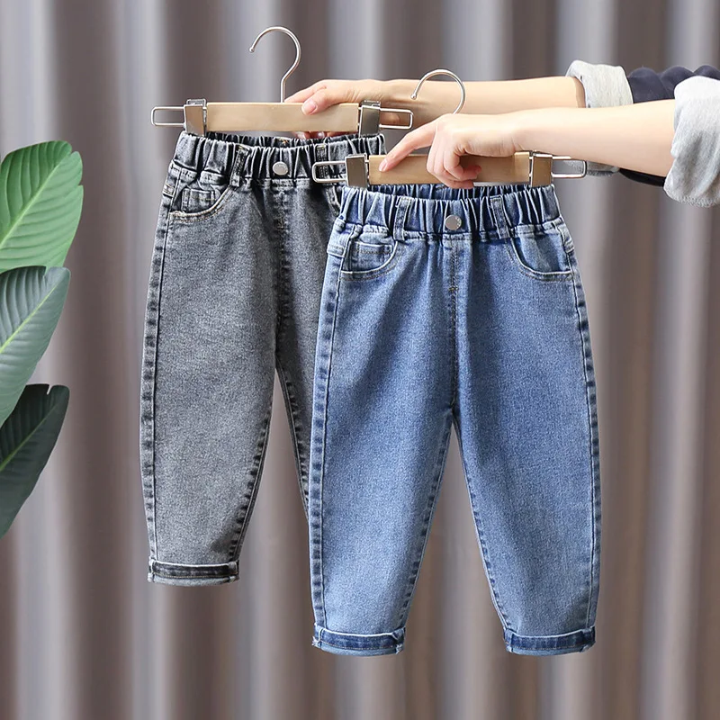 2022 Kids Boys Jeans Baby Clothes Classic Pants Children Denim Clothing Infant Boy Casual Bowboy Bottoms Trousers 2-7 Years
2022 Kids Boys Jeans Baby Clothes Classic Pants Children Denim Clothing Infant Boy Casual Bowboy Bottoms Trousers 2-7 Years