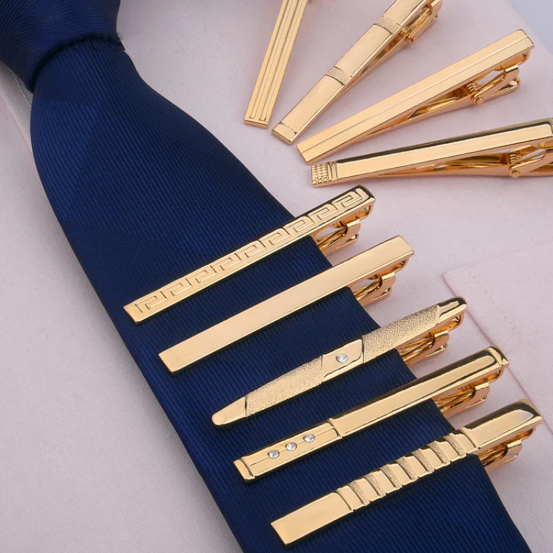 Brand New Men's Tie Clip Classic Simple Style Pin Clasp Gold Color Male Business Wedding Necktie Clip Clasp Metal Men Jewelry
Brand New Men's Tie Clip Classic Simple Style Pin Clasp Gold Color Male Business Wedding Necktie Clip Clasp Metal Men Jewelry