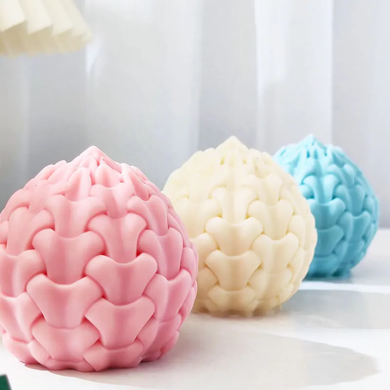3D Flower Ball Scented Candle Silicone Mold DIY Stripe Ball Candle Making Plaster Soap Mould Cake Chocolate Baking Molds Gifts
3D Flower Ball Scented Candle Silicone Mold DIY Stripe Ball Candle Making Plaster Soap Mould Cake Chocolate Baking Molds Gifts