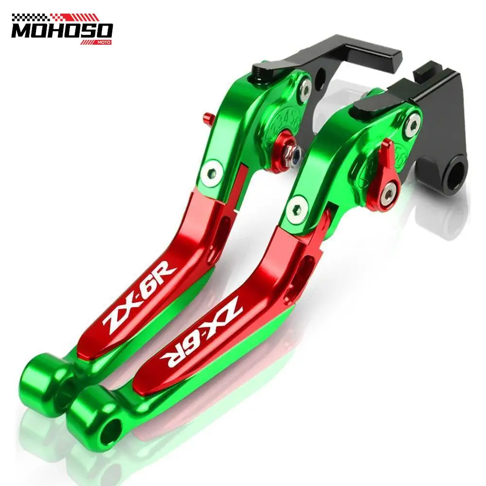 FOR KAWASAKI Motorcycle Brakes Adjustable Folding Extendable Clutch Brake Handle Levers NINJA ZX6R 2000 2001 2002 2003 2004
FOR KAWASAKI Motorcycle Brakes Adjustable Folding Extendable Clutch Brake Handle Levers NINJA ZX6R 2000 2001 2002 2003 2004
