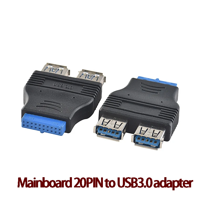 Built In Mainboard USB3.0 20P To Dual Port USB3.0 Female Adapter USB20P To USB3.0 Adapter
Built In Mainboard USB3.0 20P To Dual Port USB3.0 Female Adapter USB20P To USB3.0 Adapter