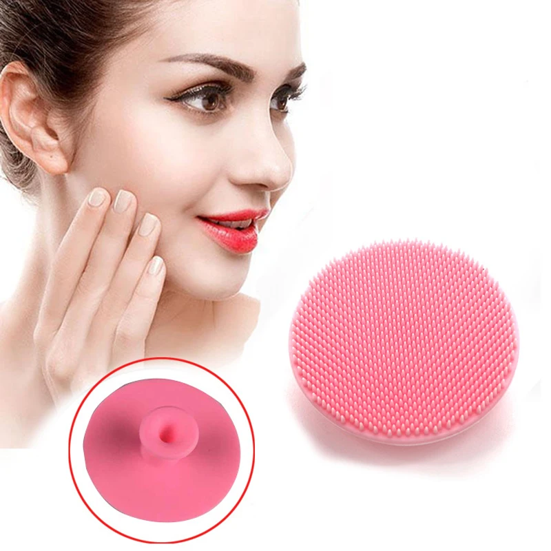 Round Silicone Face Cleansing Brush Facial Deep Pore Skin Care Scrub Cleanser Tool New Mini Beauty Soft Deep Cleaning Exfoliator
Round Silicone Face Cleansing Brush Facial Deep Pore Skin Care Scrub Cleanser Tool New Mini Beauty Soft Deep Cleaning Exfoliator