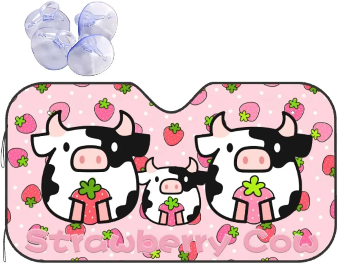 Kawaii розовая клубника Корова Автомобильный козырек от солнца Милая молочная корова автомобильный козырек от солнца блоки УФ-лучей защита вашего автомобиля крутой
Kawaii розовая клубника Корова Автомобильный козырек от солнца Милая молочная корова автомобильный козырек от солнца блоки УФ-лучей защита вашего автомобиля крутой