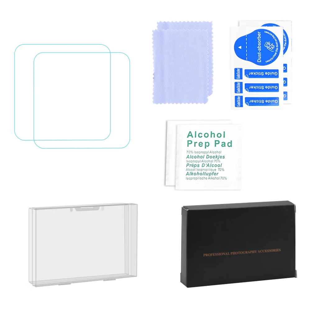 9H HD Tempered Glass Film Kits Handheld Gimbal Stabilizer Screen Protector Accessories for DJI RS 3 Pro
9H HD Tempered Glass Film Kits Handheld Gimbal Stabilizer Screen Protector Accessories for DJI RS 3 Pro