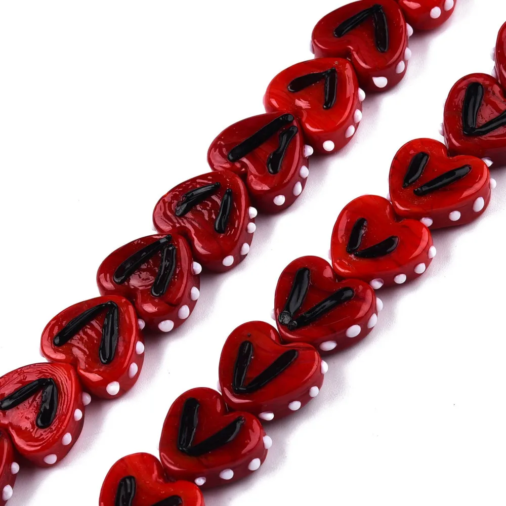Handmade Lampwork Love Heart Glass Beads Loose Small Heart Lampwork Beads for Valentines Gift Earring Bracelet Jewelry DIY 35Pcs
Handmade Lampwork Love Heart Glass Beads Loose Small Heart Lampwork Beads for Valentines Gift Earring Bracelet Jewelry DIY 35Pcs