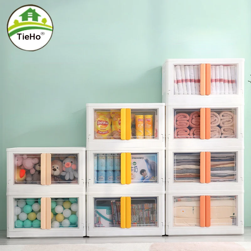 Kitchen Double-door Folding Storage Box Bathroom Transparent Sundries Storage Cabinet Collapsible Children Storage Rack Decor
Kitchen Double-door Folding Storage Box Bathroom Transparent Sundries Storage Cabinet Collapsible Children Storage Rack Decor