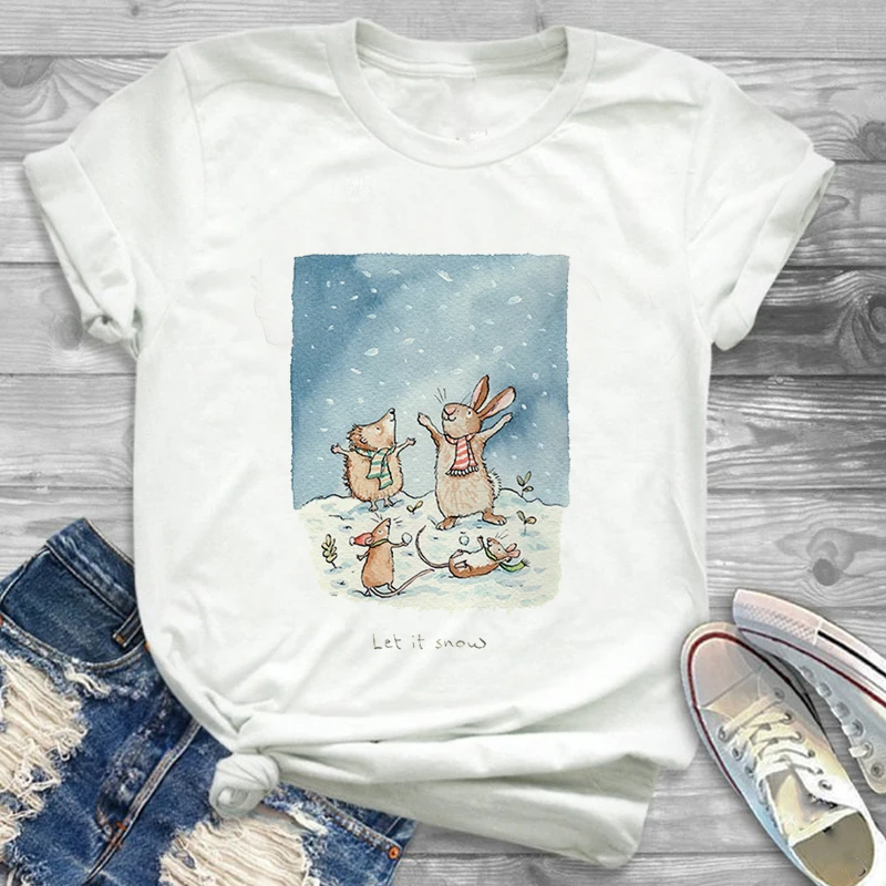 Fashion O-Neck T-Shirt Top Short Sleeve Women'S Pattern T-Shirt Cute Trend 90s Summer Clothing Cartoon Animal Print T-Shirt.
Fashion O-Neck T-Shirt Top Short Sleeve Women'S Pattern T-Shirt Cute Trend 90s Summer Clothing Cartoon Animal Print T-Shirt.