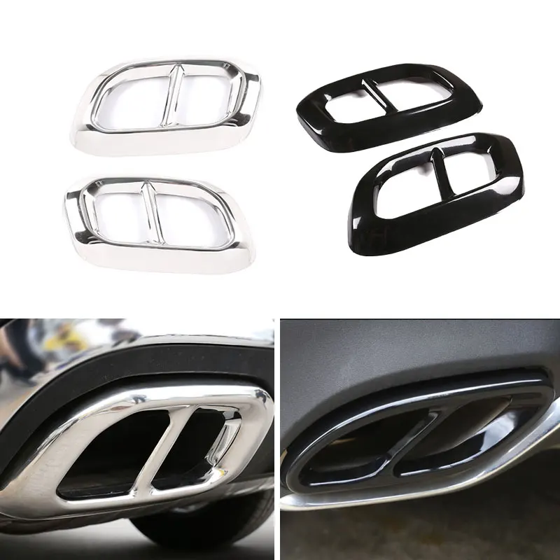 Car Styling Rear Exhaust Tail Muffler Pipe End Output Cover Trim For Mercedes Benz GLE350 GLE450 GLC GLS W167 X253 X167 2020
Car Styling Rear Exhaust Tail Muffler Pipe End Output Cover Trim For Mercedes Benz GLE350 GLE450 GLC GLS W167 X253 X167 2020