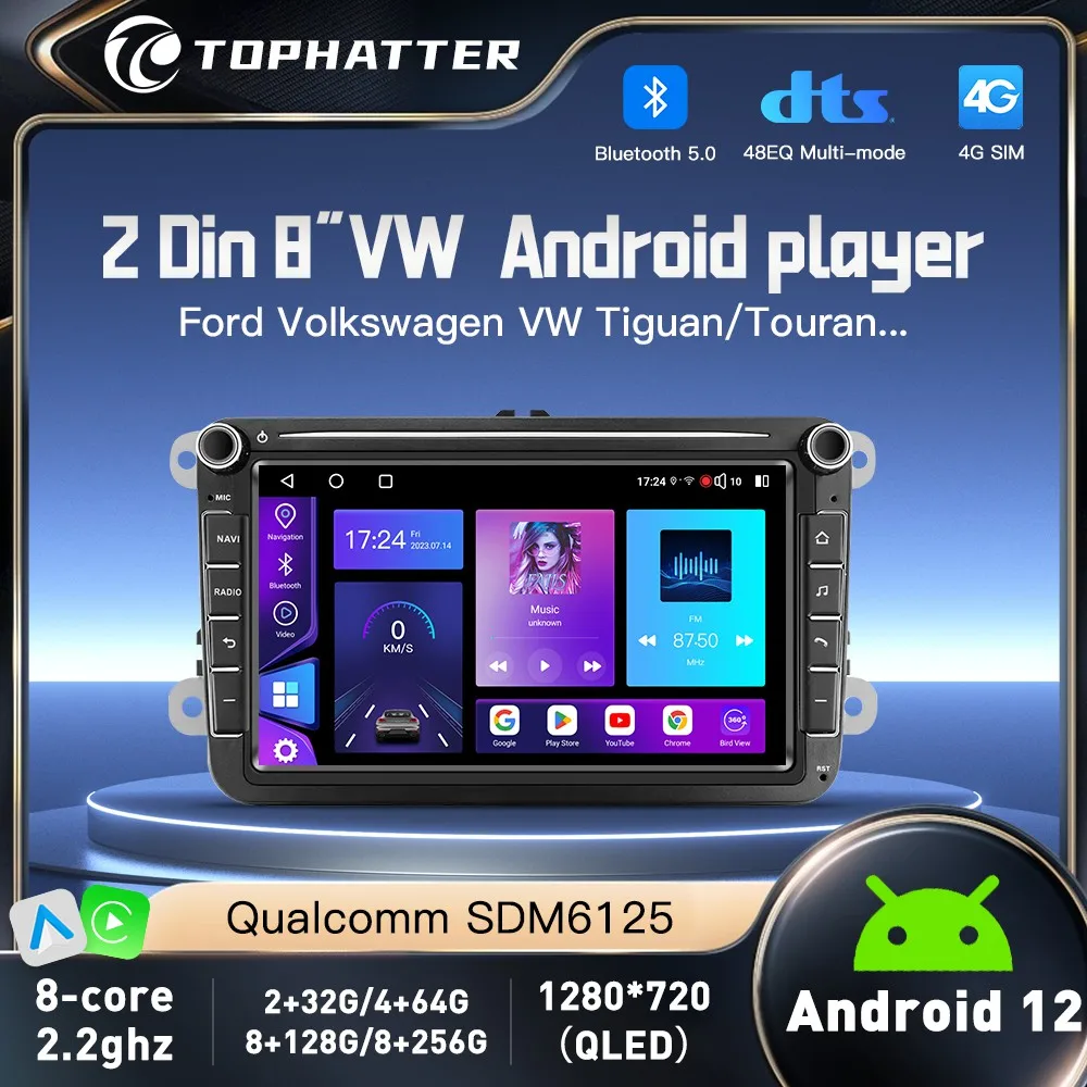 Android Auto Radio for Volkswagen VW Passat 8inch B6 B7 CC Tiguan Touran GOLF POLO Carplay 4G Car Multimedia GPS 2din Autoradio
Android Auto Radio for Volkswagen VW Passat 8inch B6 B7 CC Tiguan Touran GOLF POLO Carplay 4G Car Multimedia GPS 2din Autoradio