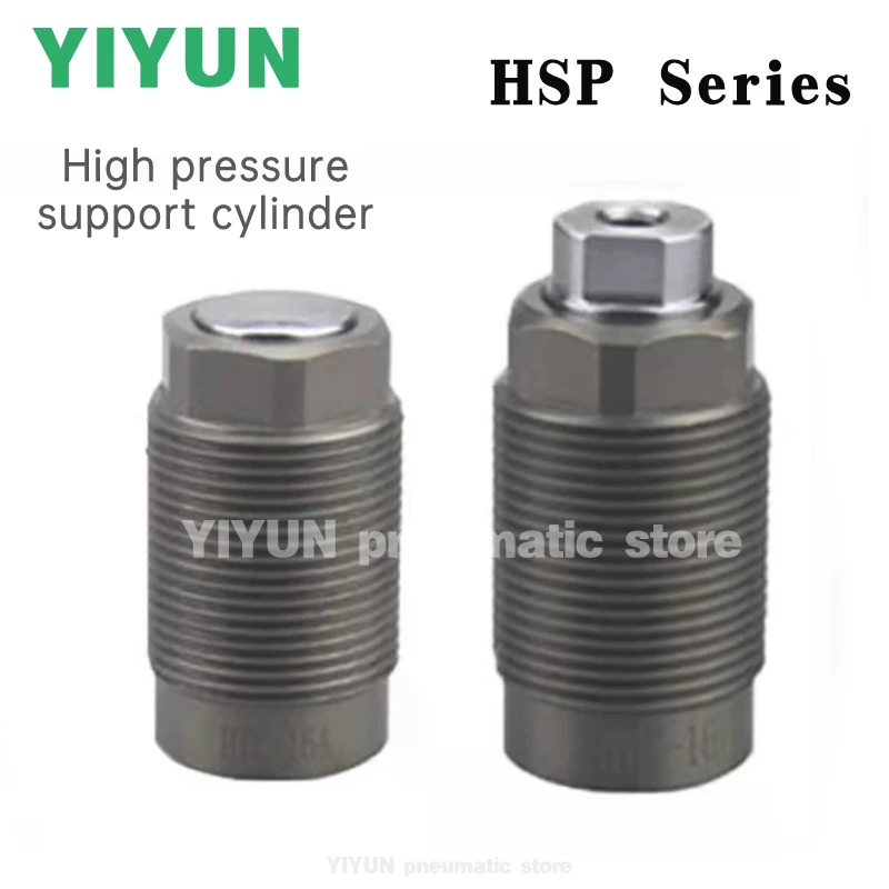 HSP-16A,HSP-16B,Pneumatic component,High pressure support cylinder,Jig floating support cylinder,YIYUN Pneumatic,HSP Series
HSP-16A,HSP-16B,Pneumatic component,High pressure support cylinder,Jig floating support cylinder,YIYUN Pneumatic,HSP Series
