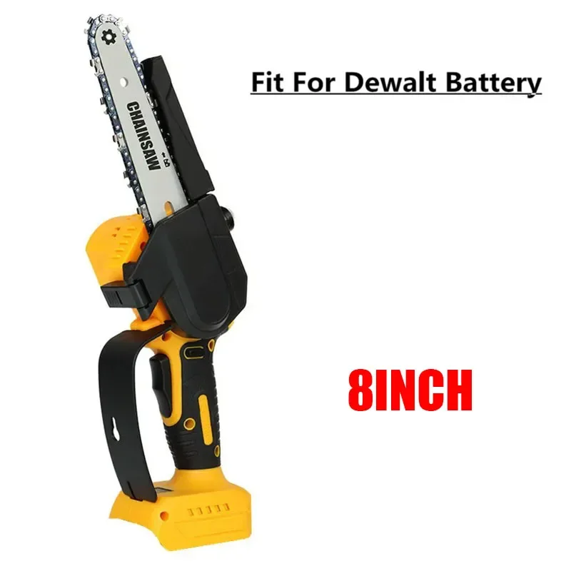 Аккумуляторная цепная пила XMSJ 6/8 дюймов для DeWALT 18/20 В 
Аккумуляторная цепная пила XMSJ 6/8 дюймов для DeWALT 18/20 В