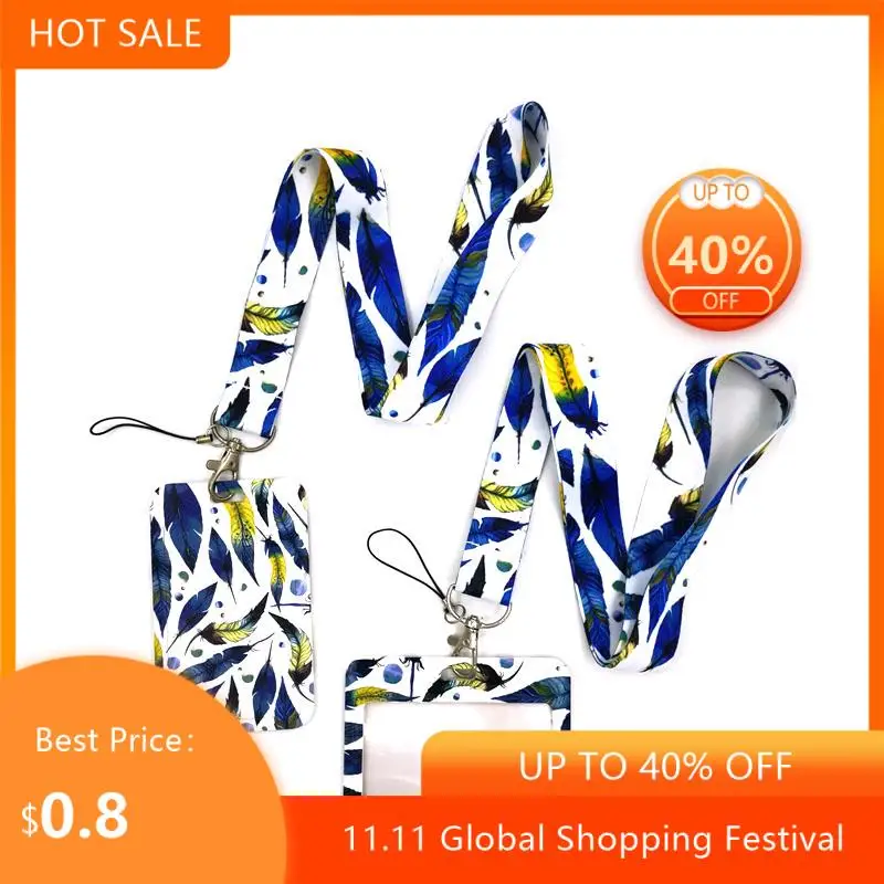Blue Starry Sky Feathers Leaves Lanyard Credit Card ID Holder Bag Student Women Cards Cover Badge Car Keychain Decorations
Blue Starry Sky Feathers Leaves Lanyard Credit Card ID Holder Bag Student Women Cards Cover Badge Car Keychain Decorations