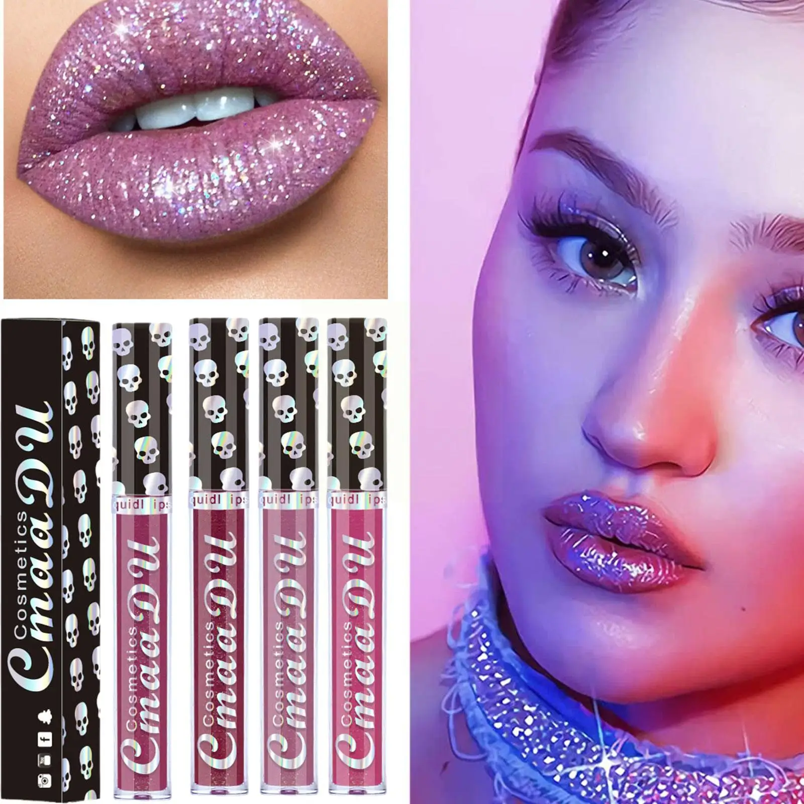 Glitter Matte Temperature Change Lipstick Waterproof Liquid Lip Diamond Lasting Shiny Waterproof Lipstick Makeup Long Gloss D3X6
Glitter Matte Temperature Change Lipstick Waterproof Liquid Lip Diamond Lasting Shiny Waterproof Lipstick Makeup Long Gloss D3X6