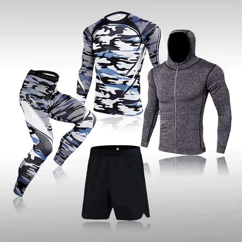 Man Compression Sport Suit Quick Drying Ride Sportswear Jacket Jogging Running Clothes Fitness Training MMA Kit Rashguard Tights
Man Compression Sport Suit Quick Drying Ride Sportswear Jacket Jogging Running Clothes Fitness Training MMA Kit Rashguard Tights