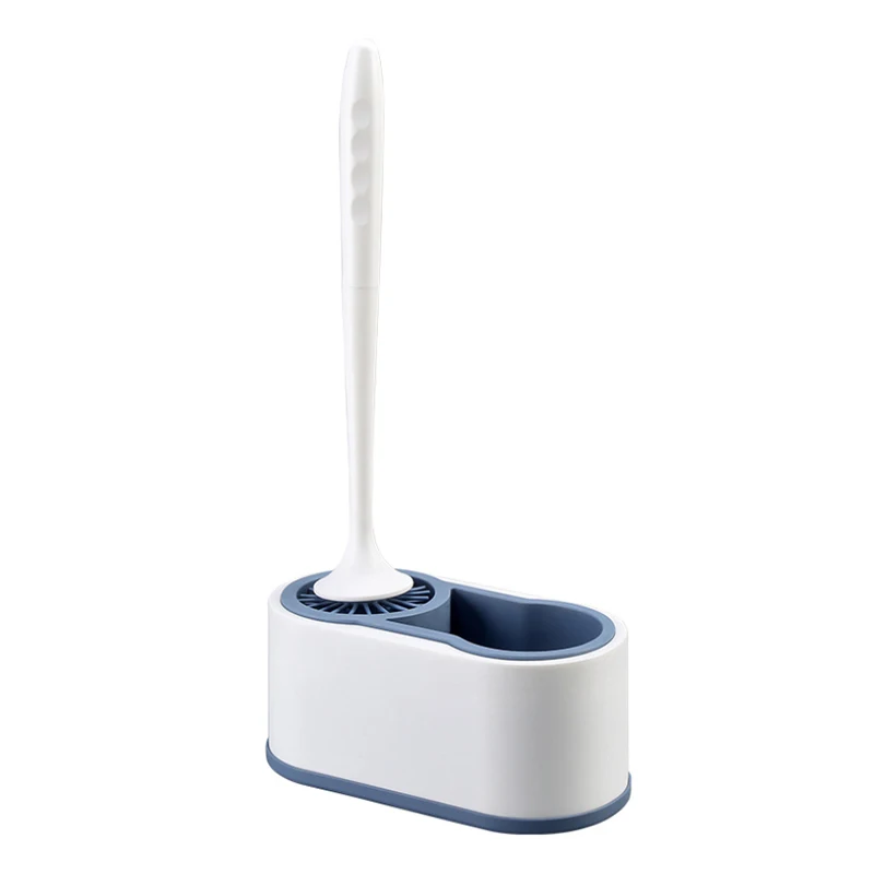 Wall-Mounted TPR Soft Silicone Toilet Brush And Holder Kit,Cleaning Brush Set With Storage Rack,For Bathroom
Wall-Mounted TPR Soft Silicone Toilet Brush And Holder Kit,Cleaning Brush Set With Storage Rack,For Bathroom