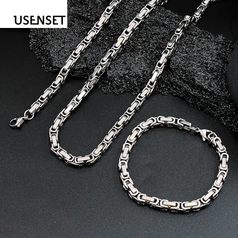 Byzantine Emperor Chain Necklace for Men Women Chunky Kpop Clavicle Fine Heavy Thick Jewelry Punk Solid Accessories Gift YS376
Byzantine Emperor Chain Necklace for Men Women Chunky Kpop Clavicle Fine Heavy Thick Jewelry Punk Solid Accessories Gift YS376