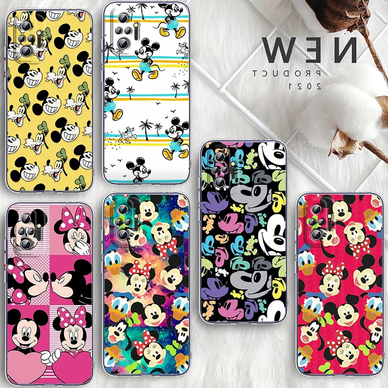 Disney Fashion Mickey Minnie Phone Case For Xiaomi Redmi Note 11E 11S 11 11T 10 10S 9 9T 9S 8 8T Pro Plus 5G Transparent Cover
Disney Fashion Mickey Minnie Phone Case For Xiaomi Redmi Note 11E 11S 11 11T 10 10S 9 9T 9S 8 8T Pro Plus 5G Transparent Cover