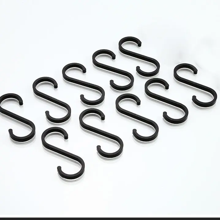 10pcs S-shaped hook Supermarket snack shelf hook towel hook connecting hook
10pcs S-shaped hook Supermarket snack shelf hook towel hook connecting hook