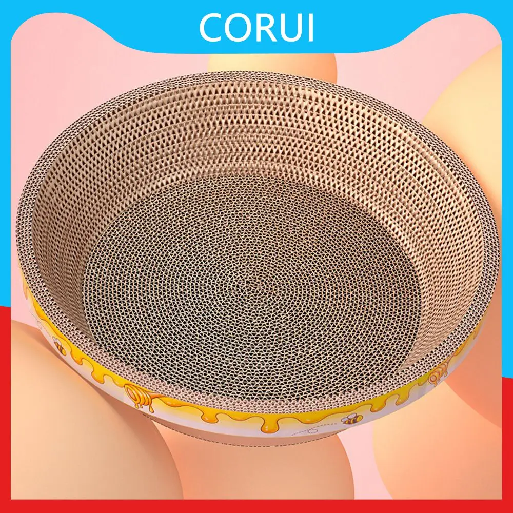 Deformation Resistant Cat Mint Corrugated Paper Cat Scratcher Wear-resistant Cat Toy Does Not Shed Debris Pets Supplies Cat Nest
Deformation Resistant Cat Mint Corrugated Paper Cat Scratcher Wear-resistant Cat Toy Does Not Shed Debris Pets Supplies Cat Nest