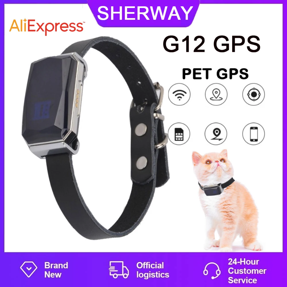 G12 Pet GPS Tracker Mini 2G SIM 5PCS GPS Tracker Waterproof IP67 Pet Collar Locator Intelligent tracking alarm electronic fence
G12 Pet GPS Tracker Mini 2G SIM 5PCS GPS Tracker Waterproof IP67 Pet Collar Locator Intelligent tracking alarm electronic fence