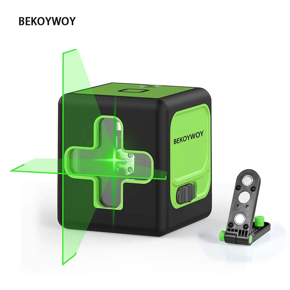 BEKOYWOY Green Beam Laser Level 100ft Self-Leveling Vertical and Horizontal Line with 4 Brightness Adjustment
BEKOYWOY Green Beam Laser Level 100ft Self-Leveling Vertical and Horizontal Line with 4 Brightness Adjustment