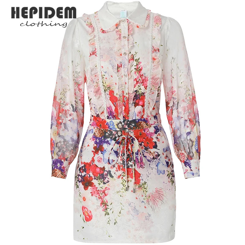 HEPIDEM Clothing Set Spring Women's Long Sleeve Blue Blouses Tops+ Short Mini Skirt Suit Floral Print Two-piece sets 69855
HEPIDEM Clothing Set Spring Women's Long Sleeve Blue Blouses Tops+ Short Mini Skirt Suit Floral Print Two-piece sets 69855