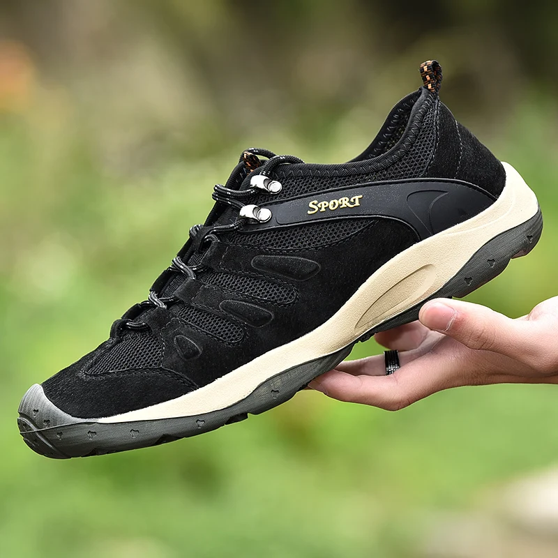 Large Size 38-47 Men Hiking Shoes Breathable Outdoor Men Sneakers Waterproof Trekking Footwear Wear-Resisting Walking Sneakers
Large Size 38-47 Men Hiking Shoes Breathable Outdoor Men Sneakers Waterproof Trekking Footwear Wear-Resisting Walking Sneakers