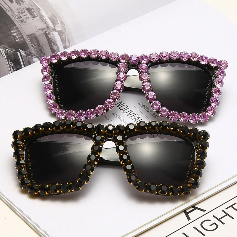 Fashion Oversized Crystal Sunglasses Women Square Sunglasses Bling Rhinestone Sun Glasses for Woman Luxury Fashion Shade UV400
Fashion Oversized Crystal Sunglasses Women Square Sunglasses Bling Rhinestone Sun Glasses for Woman Luxury Fashion Shade UV400