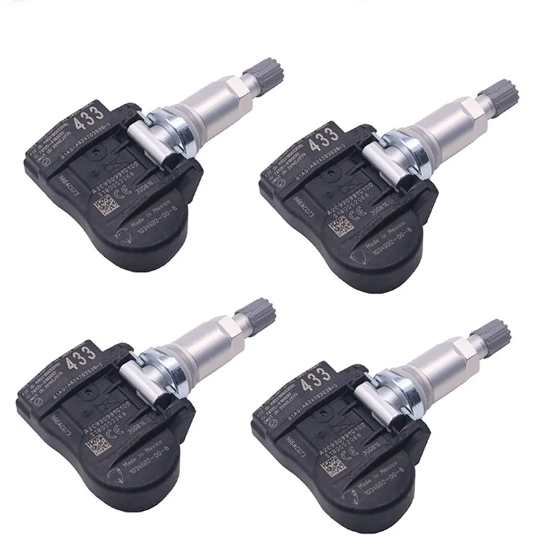 4pcs TPMS Tire Pressure Sensors 433Mhz for Tesla Model S Model X 2015-2018 Model 3 2017-2018 1034602-00-A 103460200A 
4pcs TPMS Tire Pressure Sensors 433Mhz for Tesla Model S Model X 2015-2018 Model 3 2017-2018 1034602-00-A 103460200A