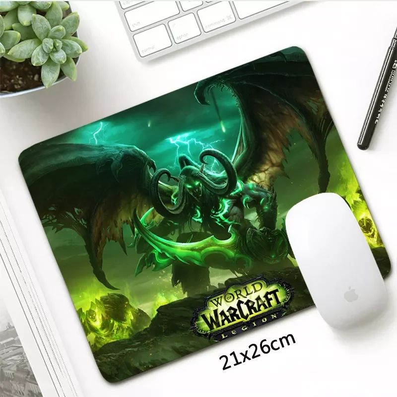 21x26cm Gaming Mouse Pad World Of Warcraft Mousepad Horde Alliance Table Mouse Mats Small Rubber Anti-Slip Fashion Desk Mat
21x26cm Gaming Mouse Pad World Of Warcraft Mousepad Horde Alliance Table Mouse Mats Small Rubber Anti-Slip Fashion Desk Mat