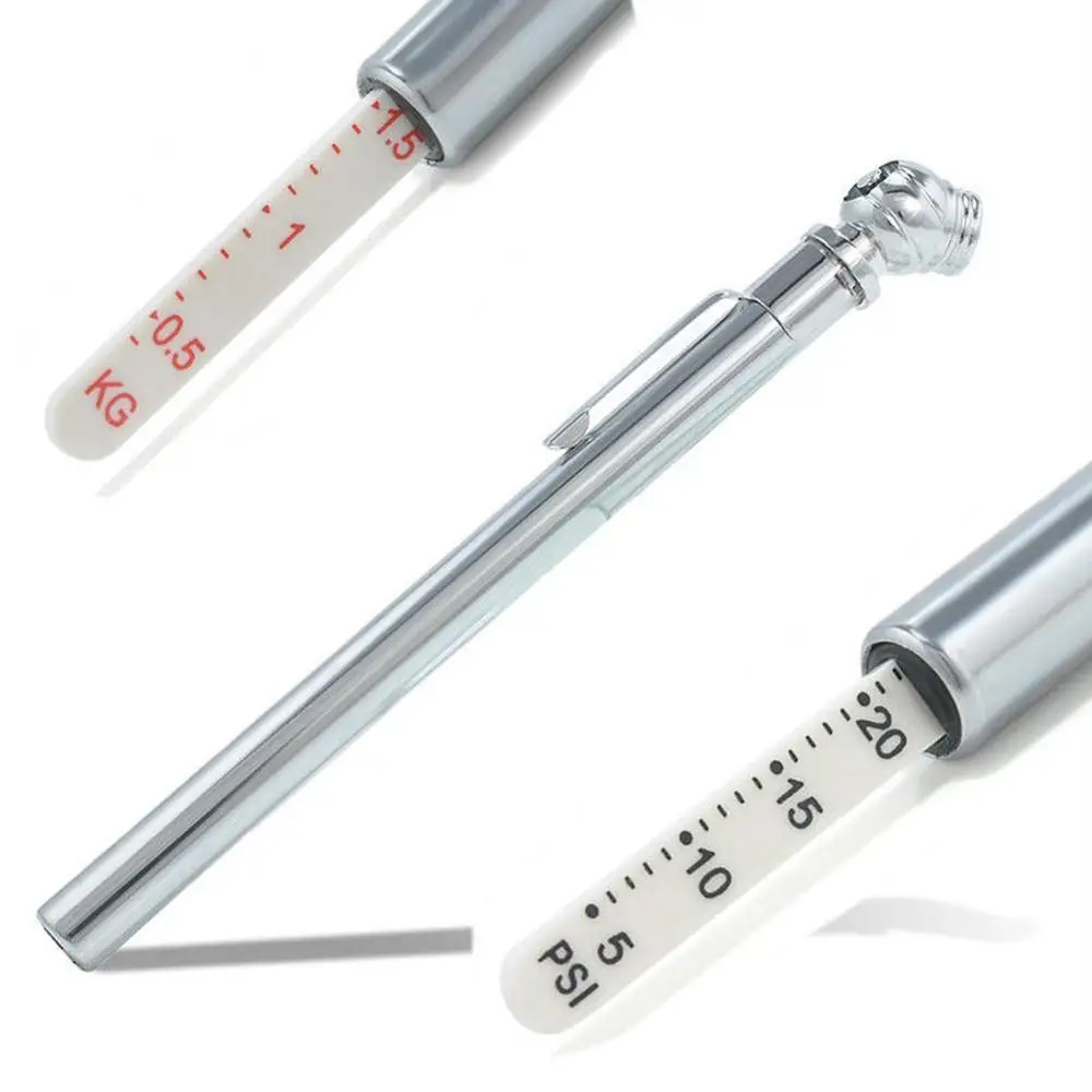 Portable Mini Durable Car Styling 5-50 PSI Pressure Gauge Pen Shape Emergency Use Tire/Tyre air pressure Test Meter
Portable Mini Durable Car Styling 5-50 PSI Pressure Gauge Pen Shape Emergency Use Tire/Tyre air pressure Test Meter