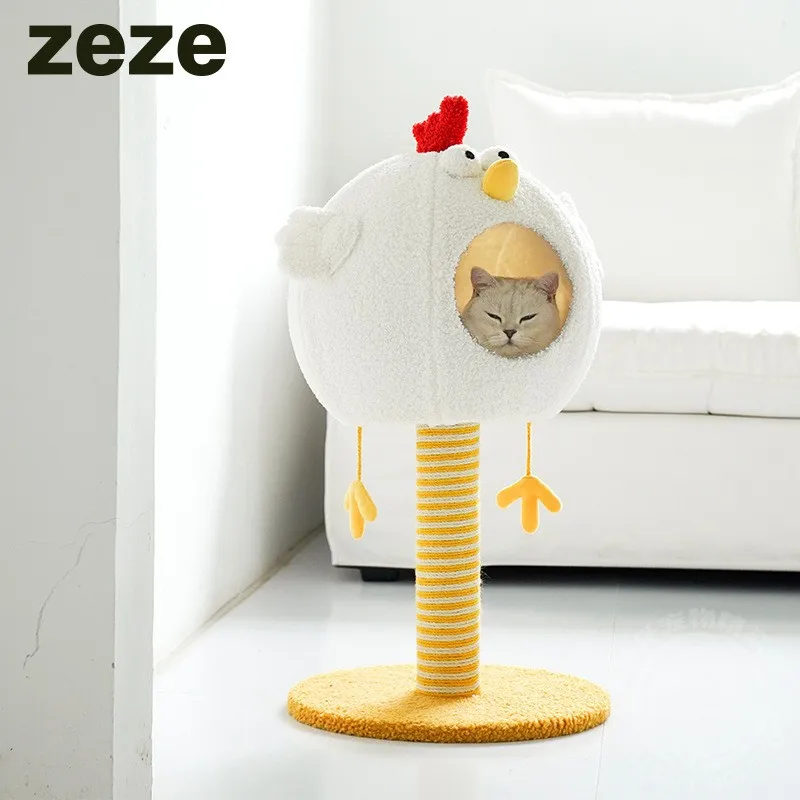 Climbing Frame Cat Nest Cat Tree Integrated Winter Cat Grab Pillar Solid Wood Small Luxury Cat Bucket Cat Nest Toy
Climbing Frame Cat Nest Cat Tree Integrated Winter Cat Grab Pillar Solid Wood Small Luxury Cat Bucket Cat Nest Toy