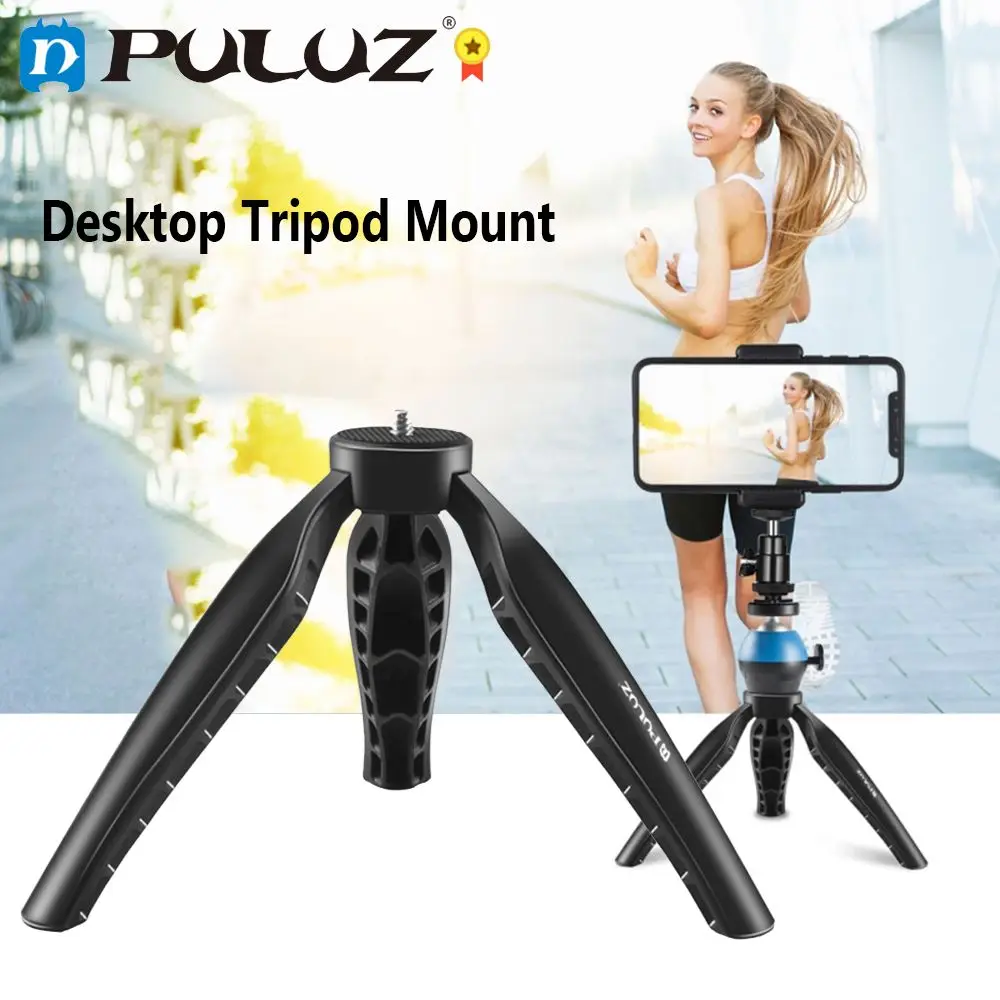 Simple Mini ABS Desktop Tripod Mount Universal Stabilizer with 1/4 inch Screw for DSLR & Digital Camera Working Height: 9cm
Simple Mini ABS Desktop Tripod Mount Universal Stabilizer with 1/4 inch Screw for DSLR & Digital Camera Working Height: 9cm